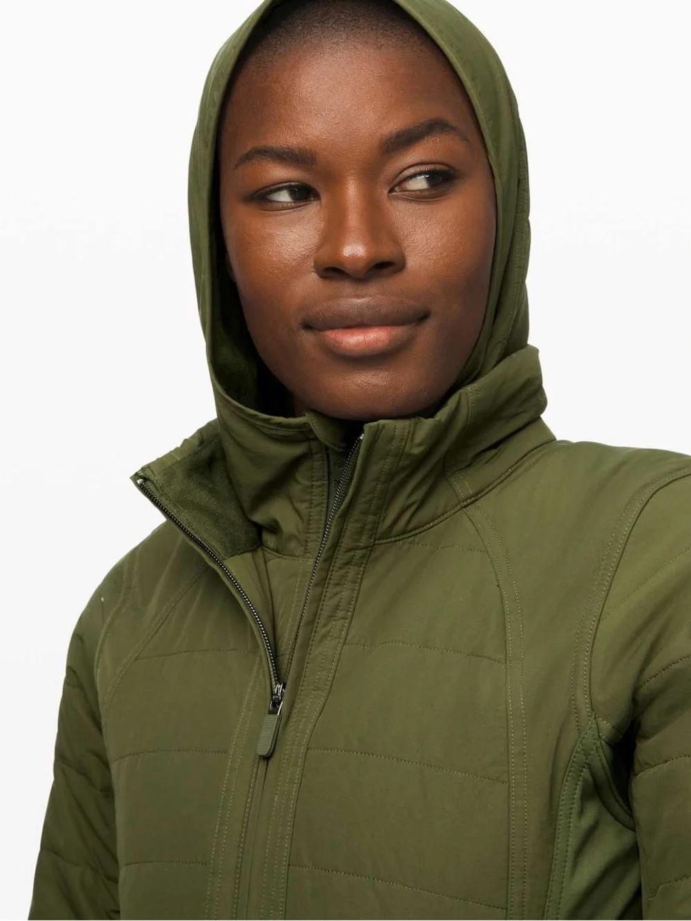 New Lululemon Another Mile Jacket Landscaping Green Size 12 NWT